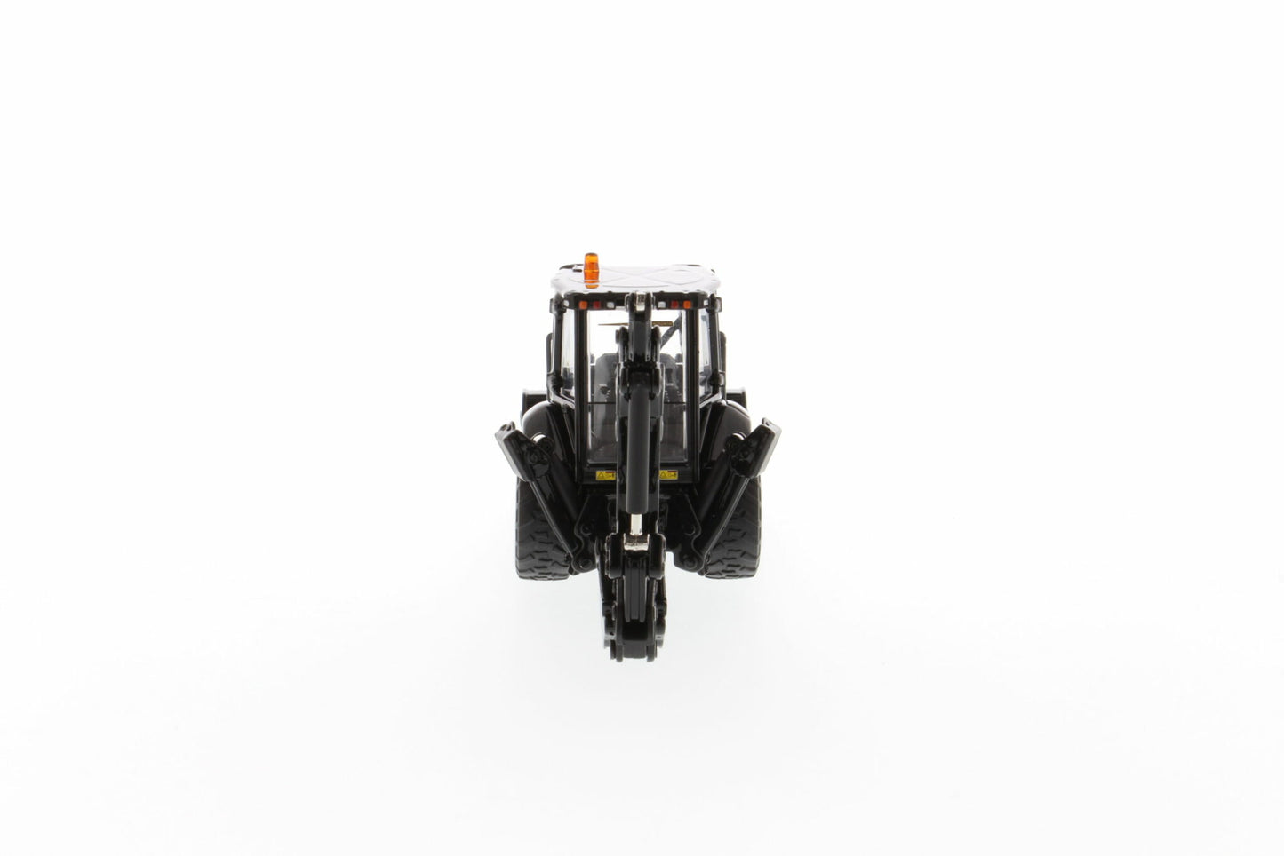 CAT Black 420F2 cab detail