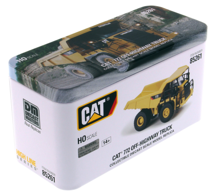 Cat 772 Off-Highway Truck 1:87 Scale retail packaging