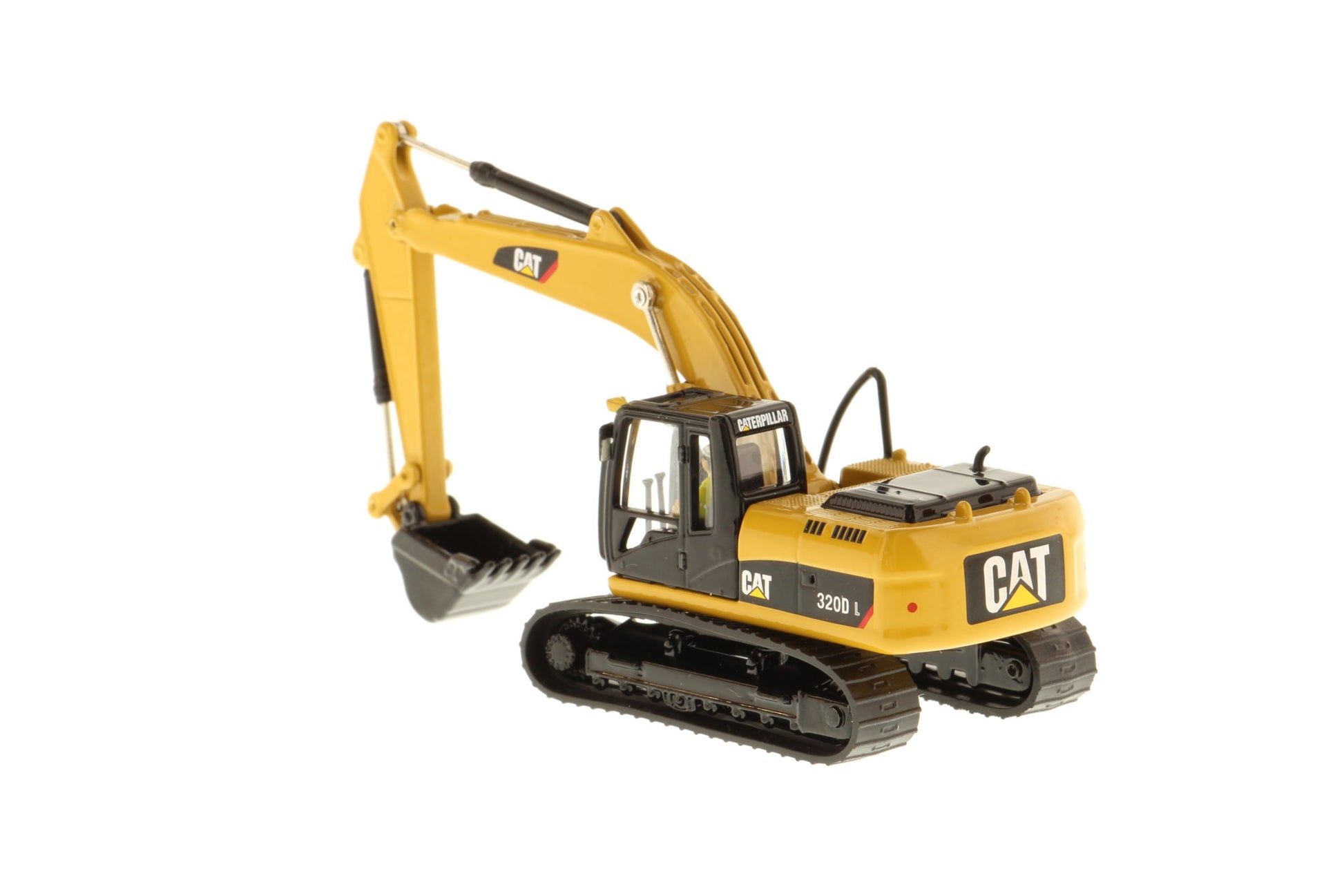 CAT 320D L 1:87 HO cab detail