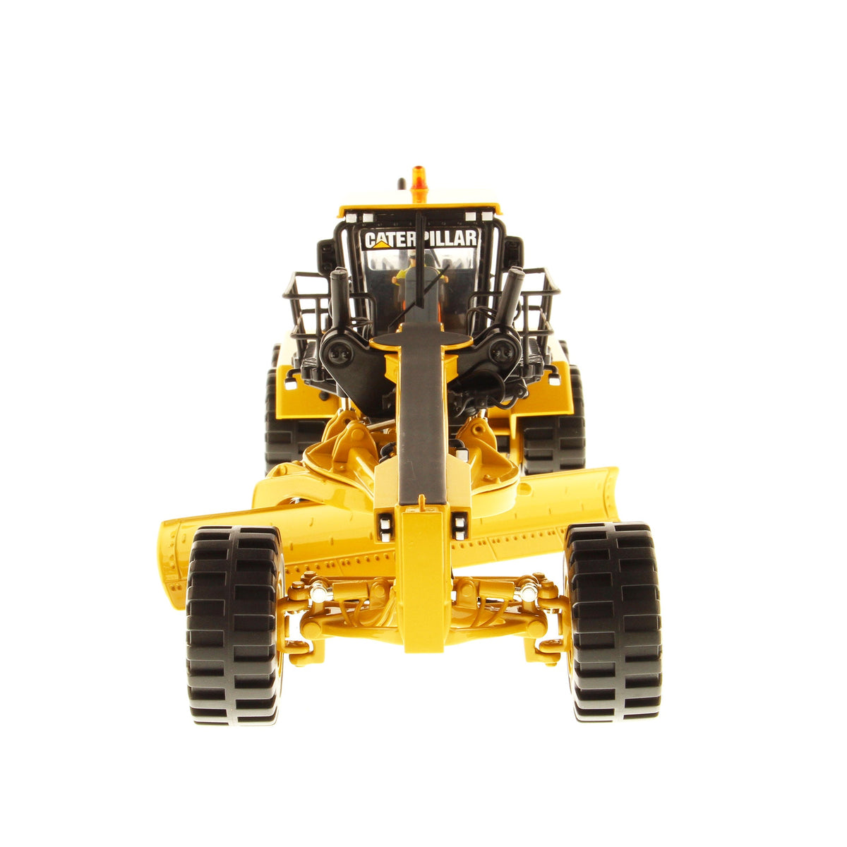 Cat 24M Motor Grader 1:50 scale die cast model, side view