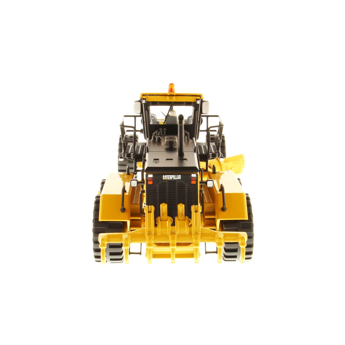 Cat 24M Motor Grader 1:50 scale die cast model, rear view