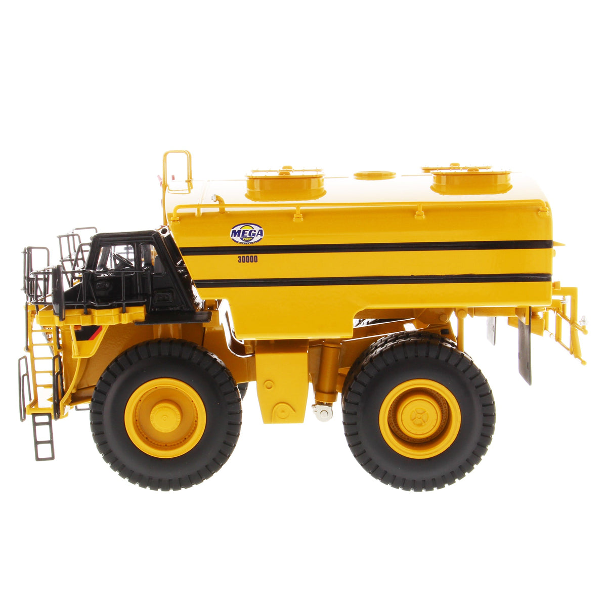 Cat 785D Water Truck with Mega Water Tank 1:50 scale die cast model, spray head detail