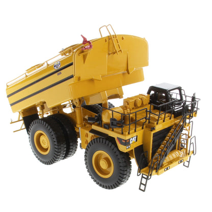 Cat 785D Water Truck with Mega Water Tank 1:50 scale die cast model, top view
