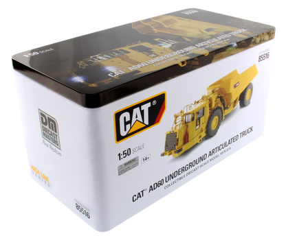 Cat AD60 Articulated Underground Truck 1:50 scale die cast model packaging