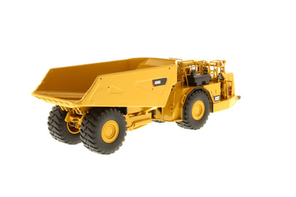 Cat AD60 Articulated Underground Truck 1:50 scale die cast model, cab detail