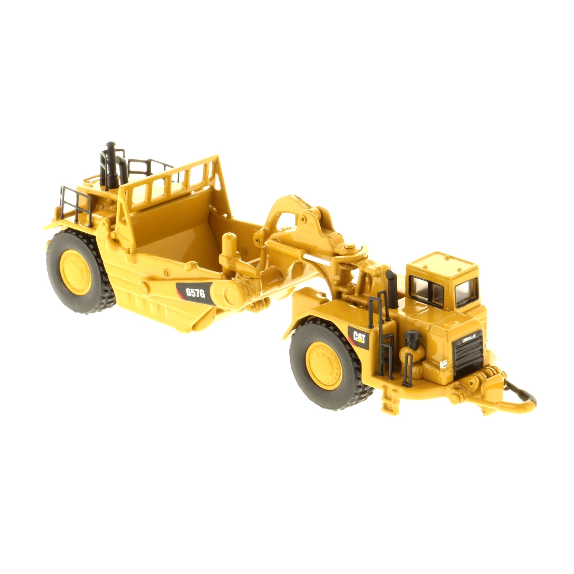 CAT 657G Tractor Wheel Scraper High Line 1:125 die cast model