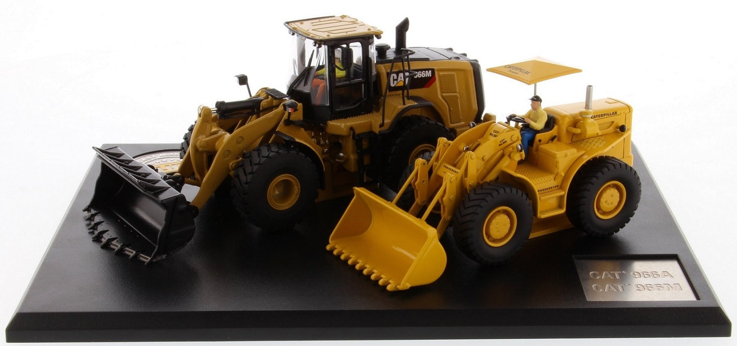 CAT 966A & 966M Wheel Loader Evolution Series 1:50 Scale Die Cast Model