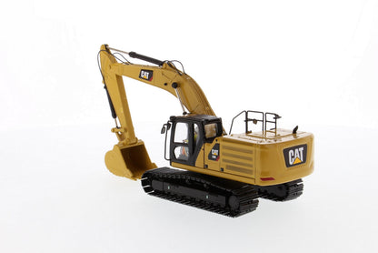 CAT 336 track and undercarriage detail