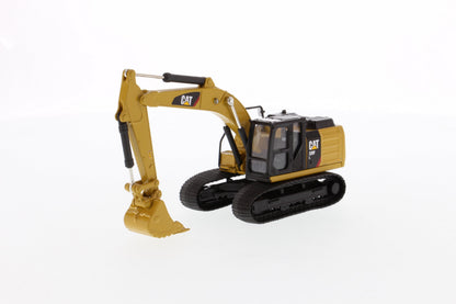 CAT 320F Hydraulic Excavator with 5 Work Tools 1:64 Scale Die Cast Model