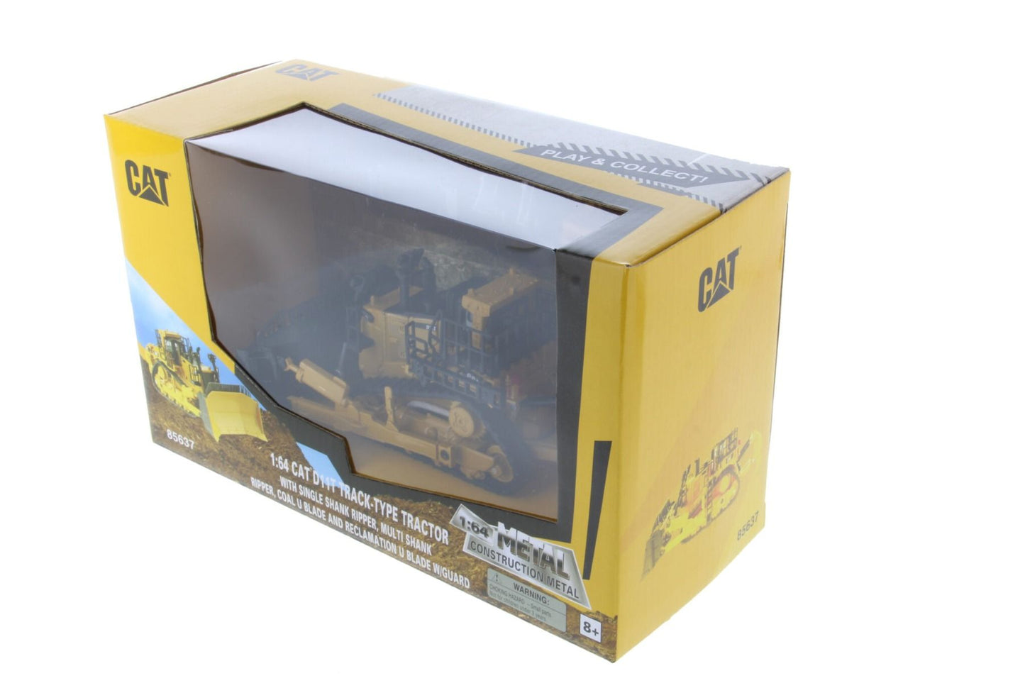 CAT D11 Dozer Track-Type Tractor w/JEL Blades 1:64 Scale Die Cast Model