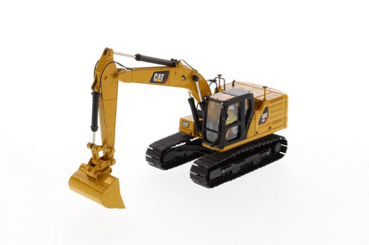 CAT 323 Hydraulic Excavator Next Gen with four attachments 1:50 Scale Die Cast Model