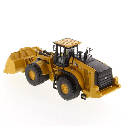 Cat 982 XE Wheel Loader 1:50 scale die cast model, bucket raised