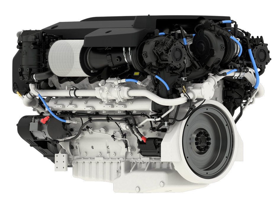 C32b Engine Model CAT C32B Marine Engine 1:12 Die Cast | Mining Mayhem – Mining Mayhem