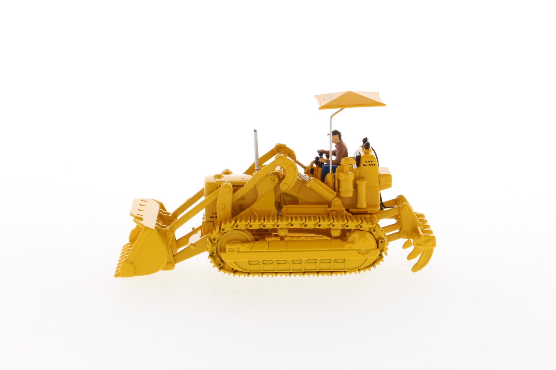 CAT 977D Traxcavator boom detail