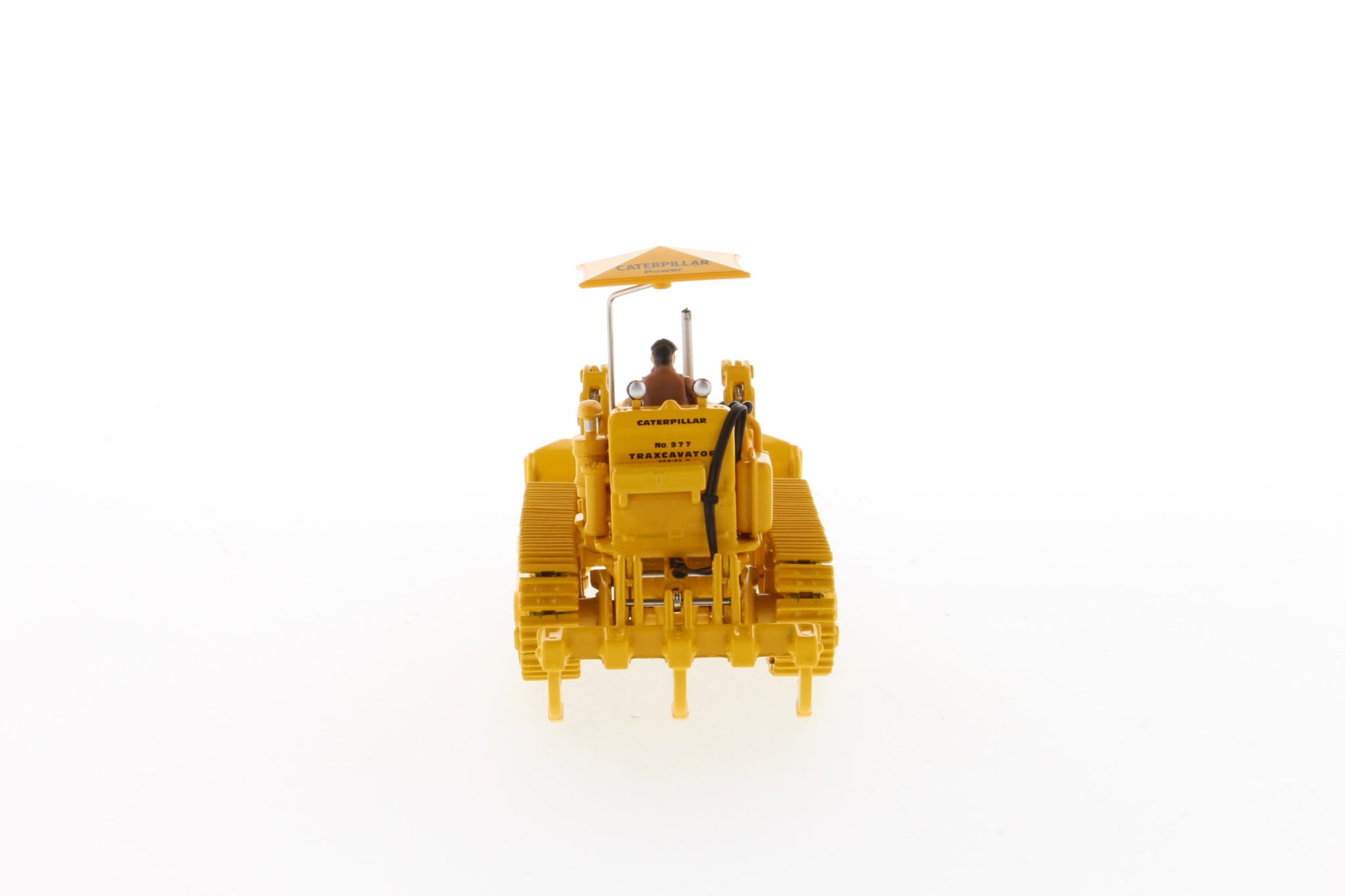 CAT 977D Traxcavator cab and operator