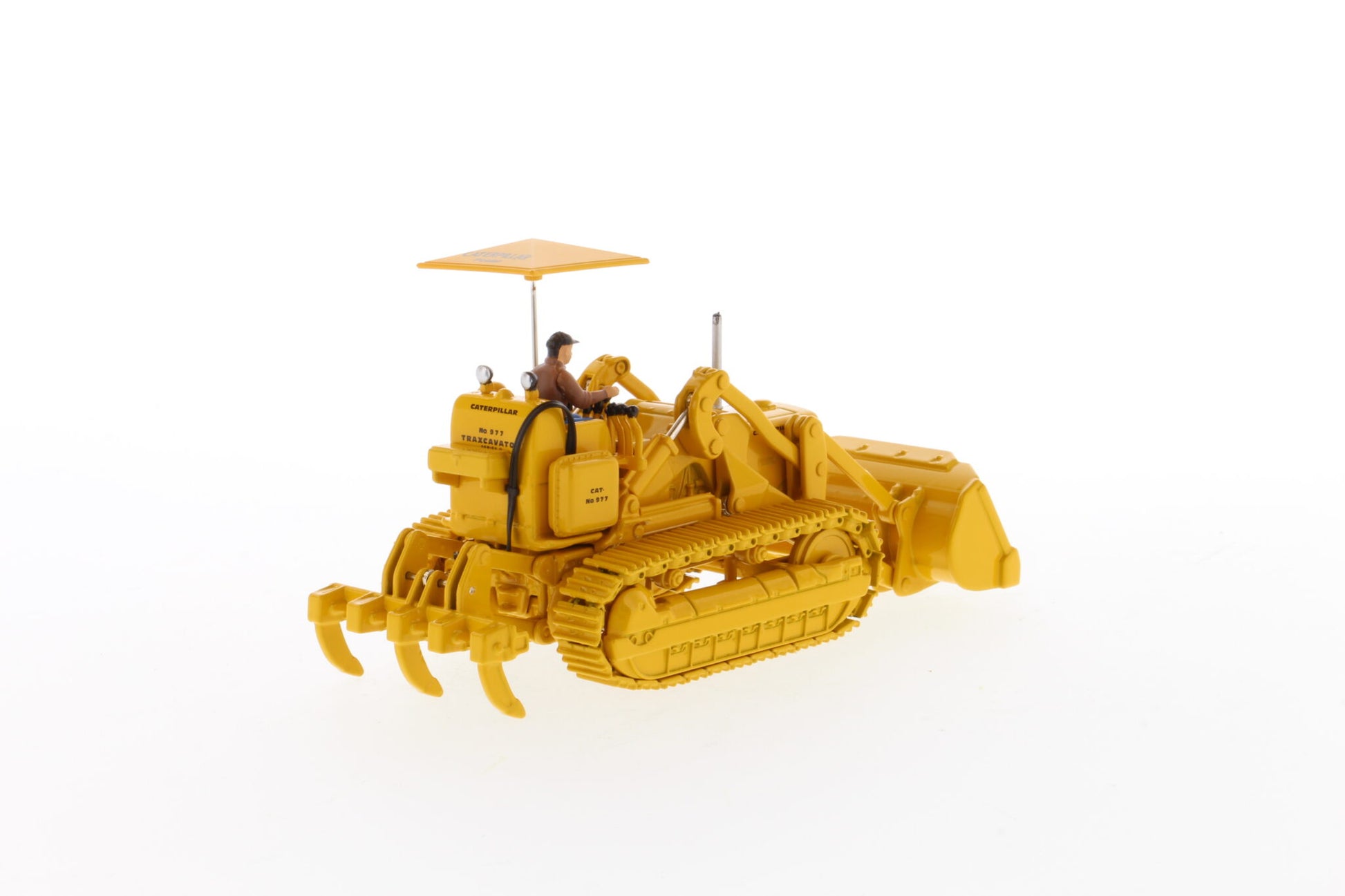 CAT 977D Traxcavator track detail