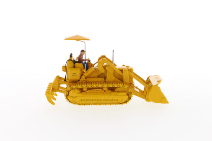 CAT 977D Traxcavator on display base