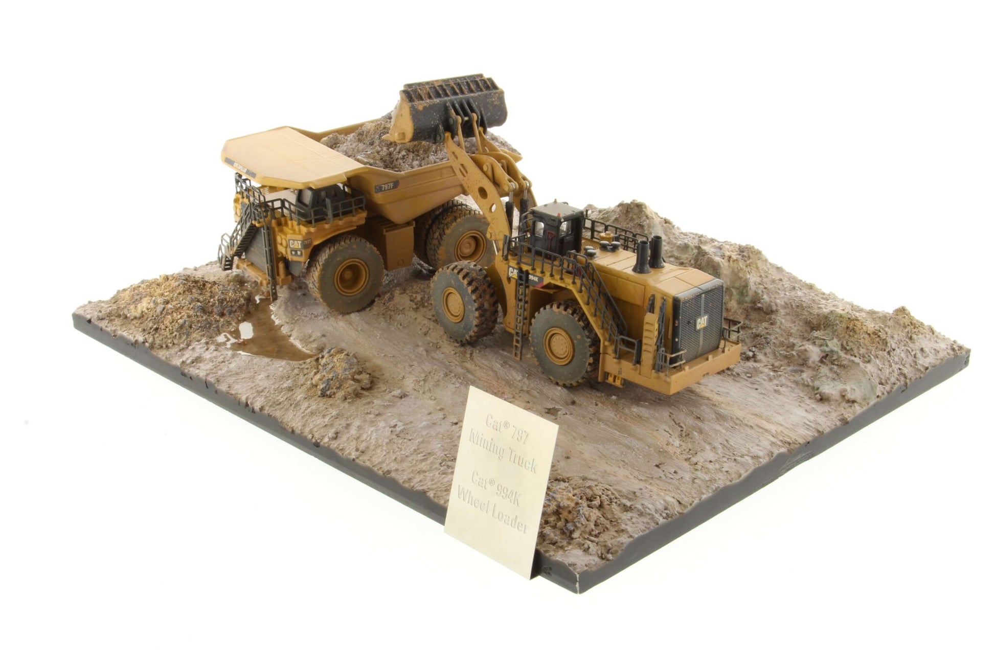 Weathered 994K 797 Diorama angle 3