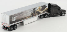 Peterbilt® 579 Ultra Loft Truck with CAT Mural Trailer Core Classic Series 1:50 Scale Die Cast Model