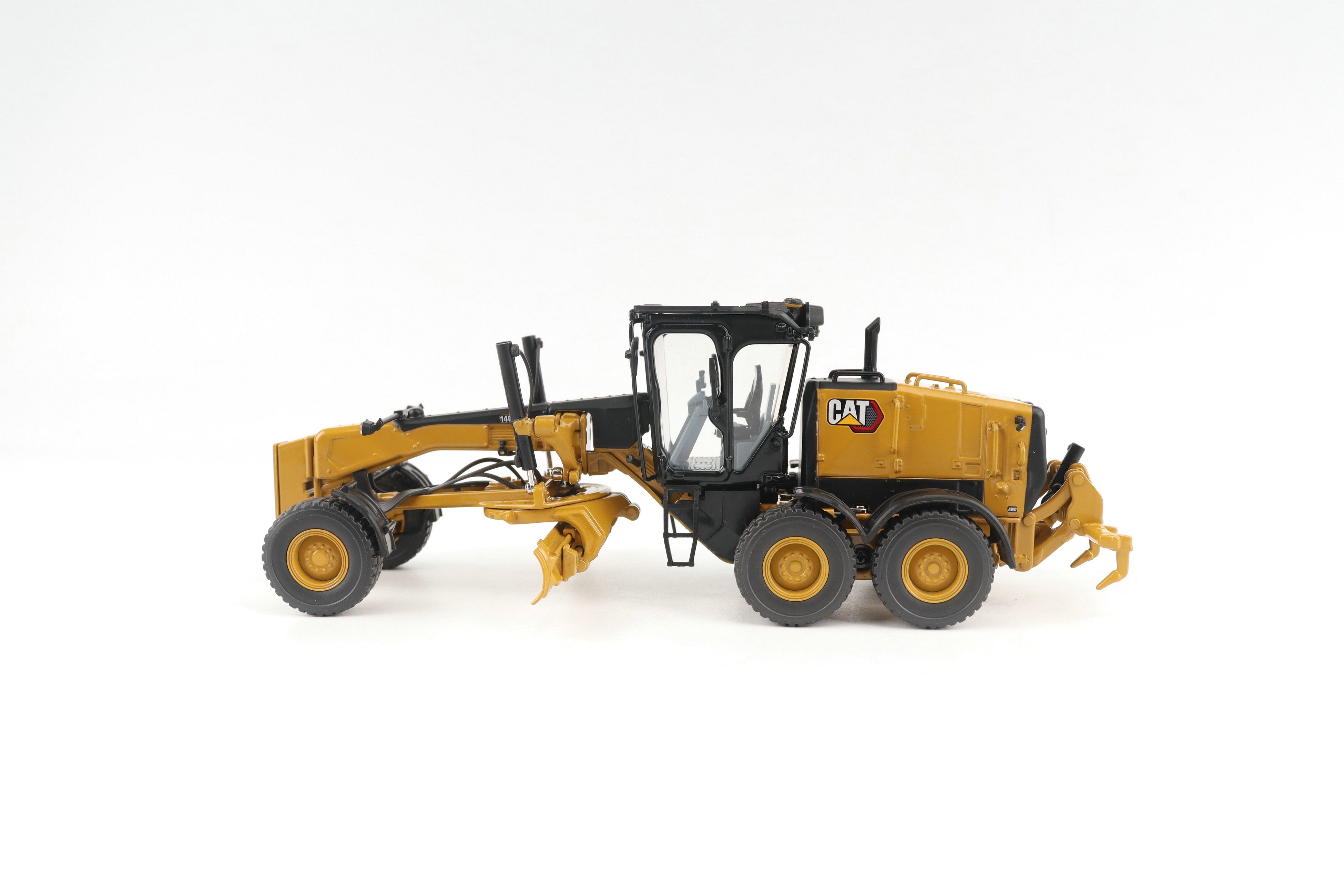 CAT 140M モーターグレーダー 1:50スケール CAT 140 LVR Motor Grader High Line Series 1:50 · Mining Mayhem