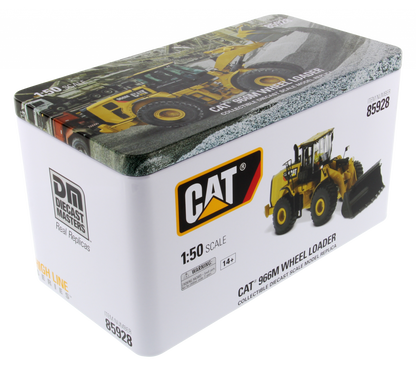 CAT 966M Wheel Loader High Line Series 1:50 Scale retail packaging