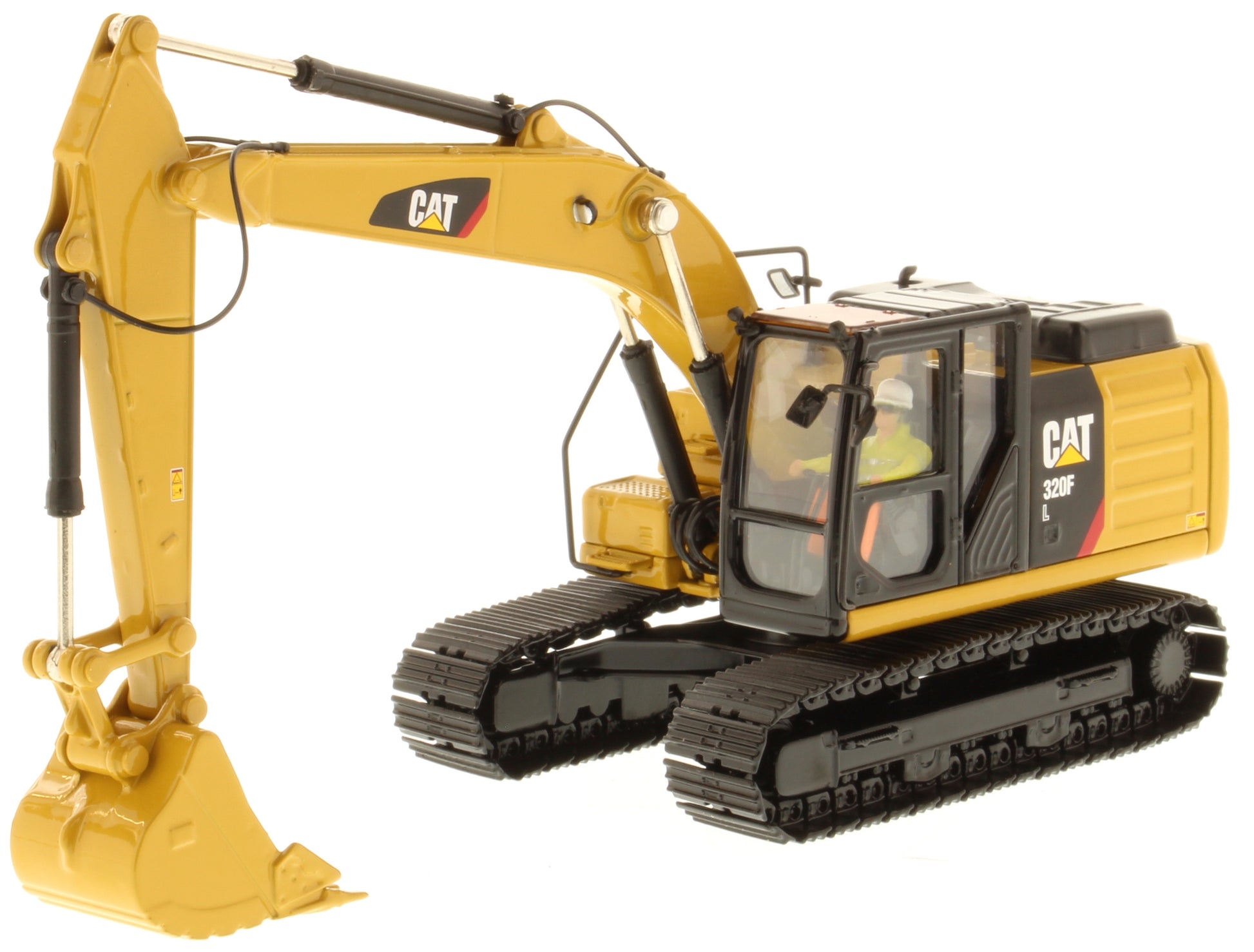 CAT 320F L excavator side profile