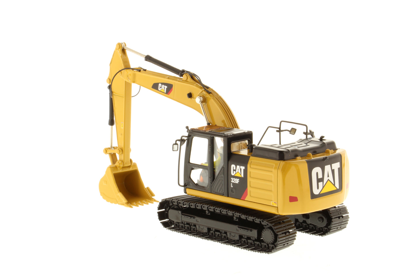 CAT 320F L cab detail