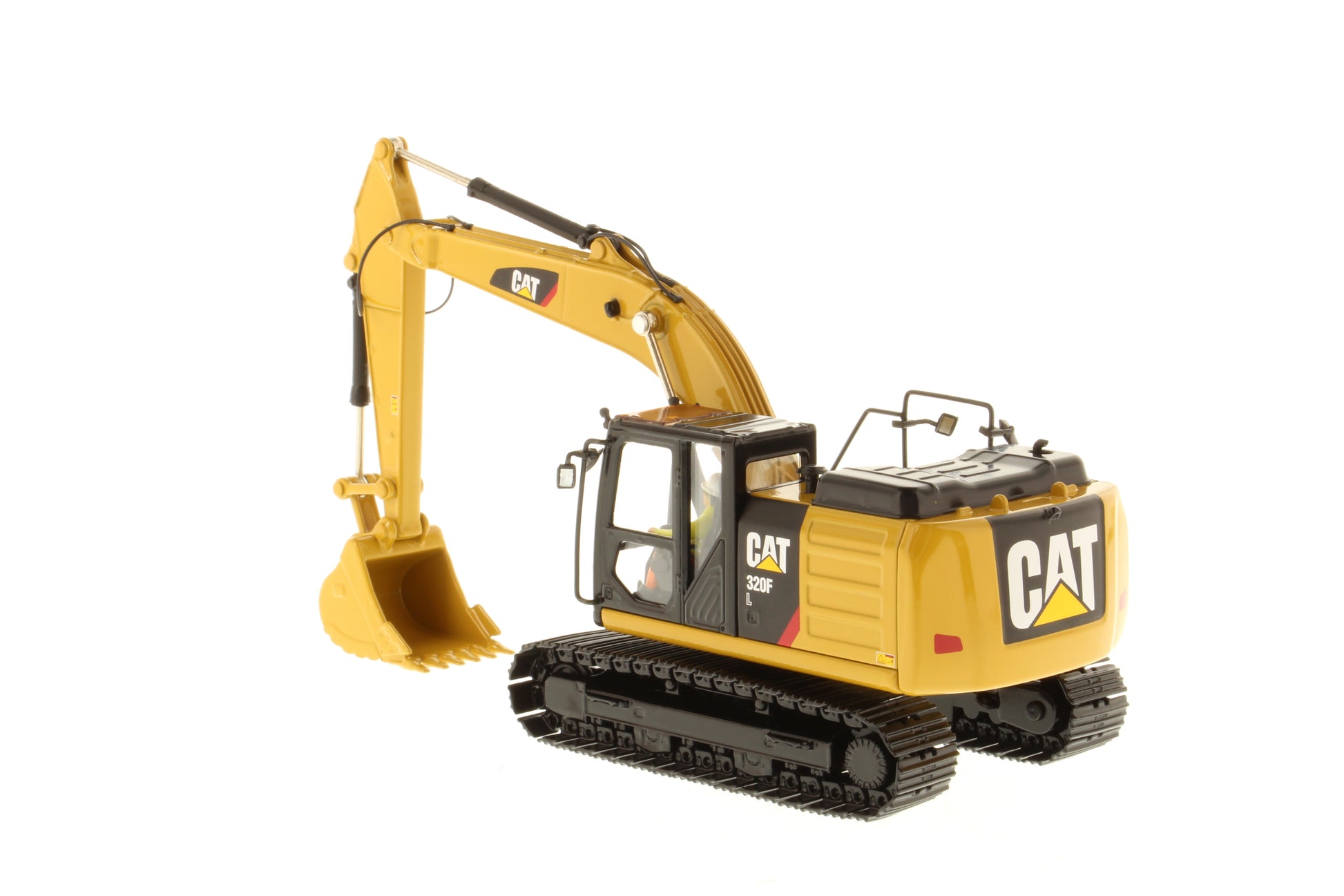 CAT 320F L cab detail