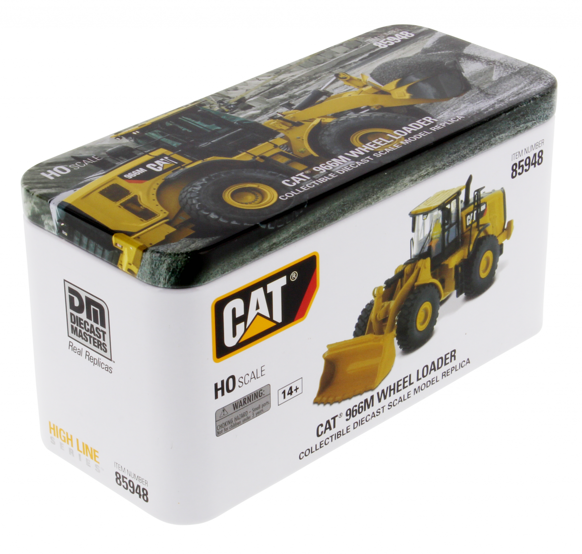 CAT 966M Wheel Loader HO Series 1:87 Scale retail packaging
