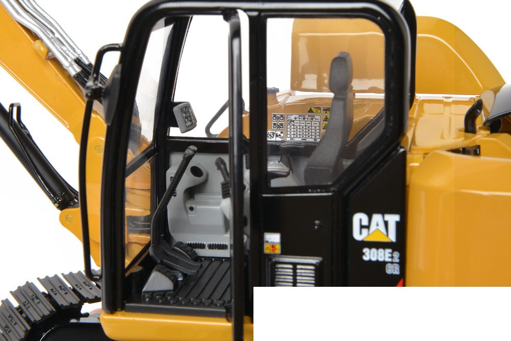 CAT 308E2 CR SB MHE Mini Excavator cab interior