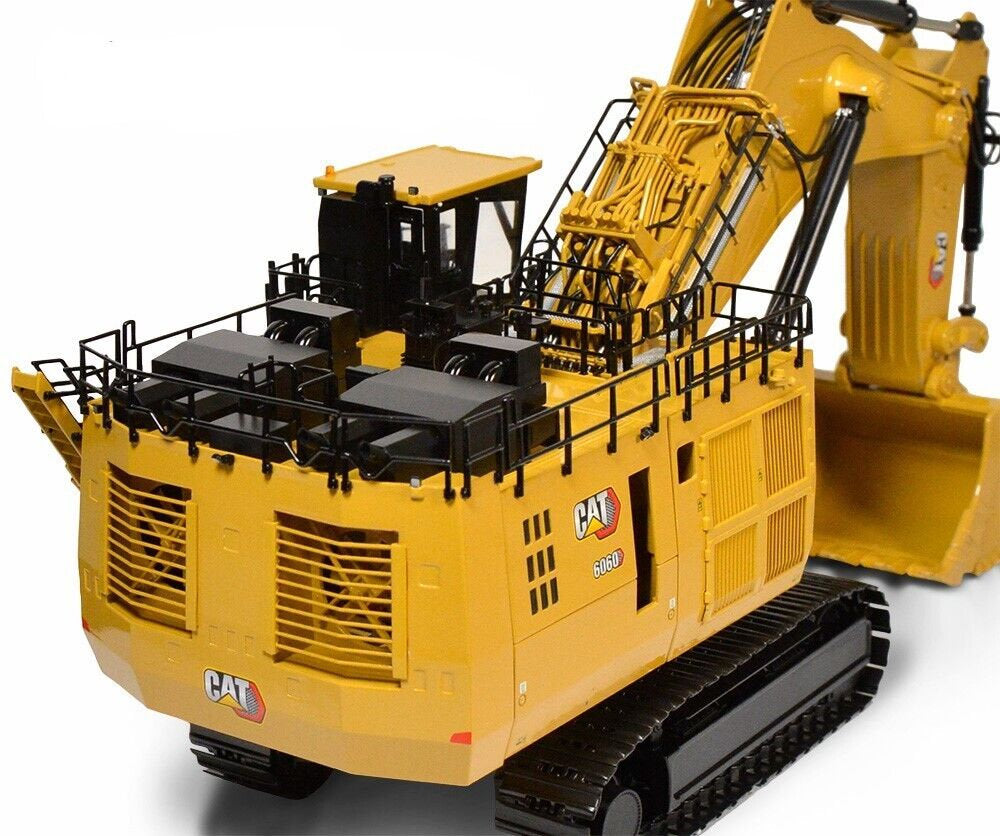 CAT 6060 Mining Backhoe cab and operator station