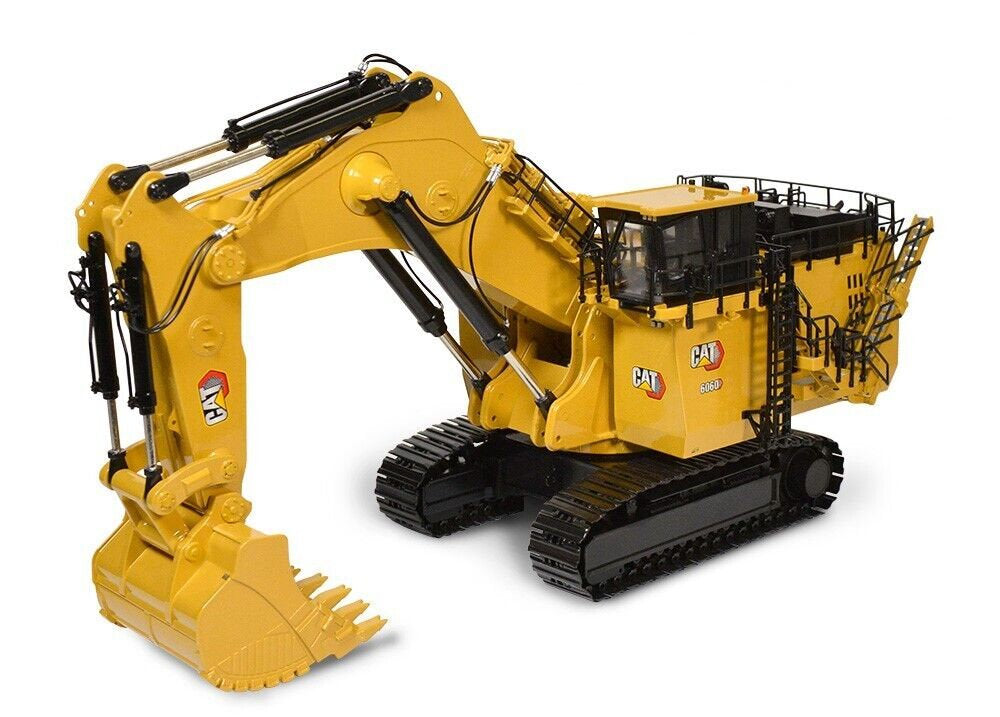 CAT 6060 Mining Backhoe rear view
