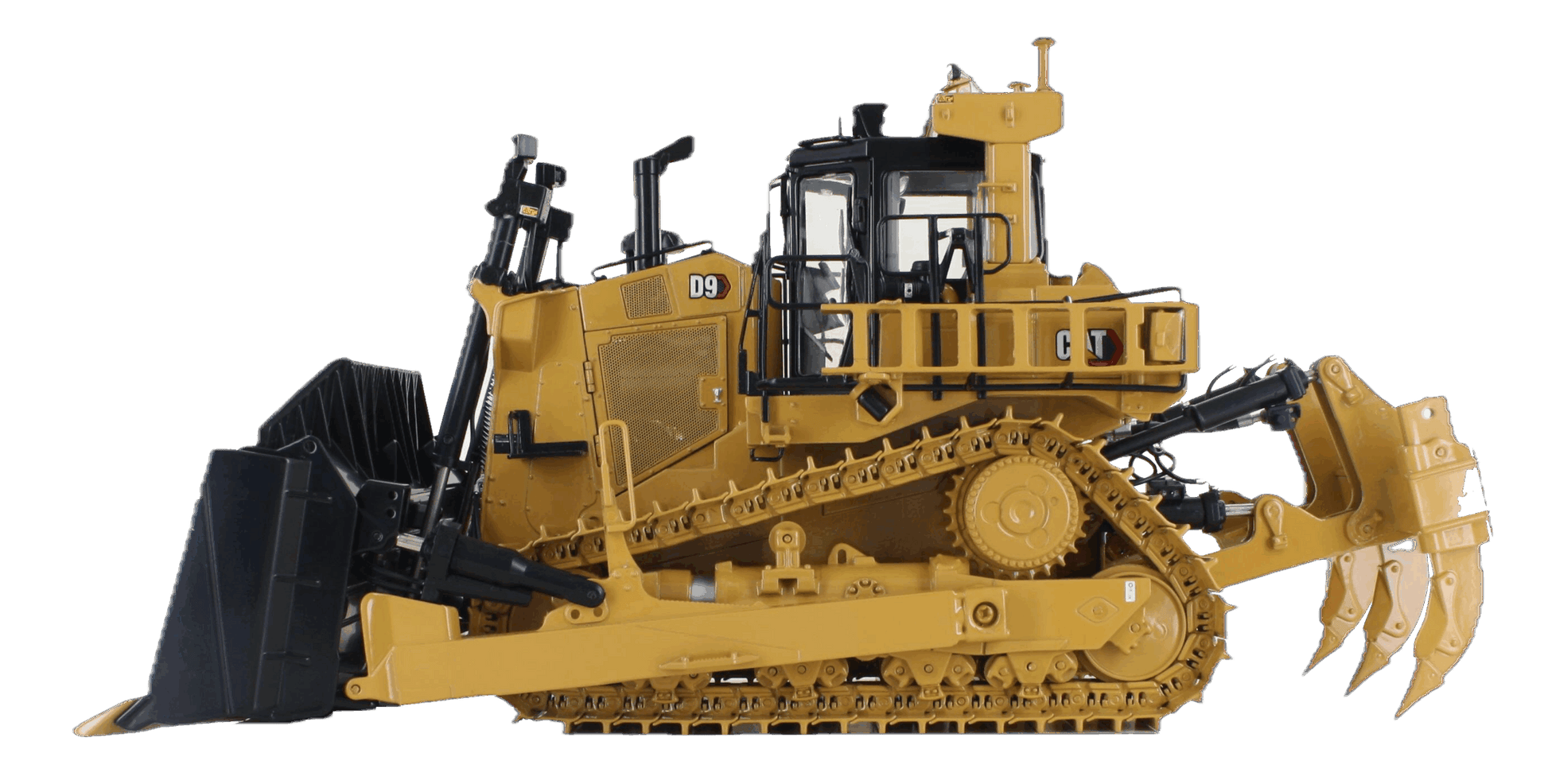 CAT D9 U-Blade detail view 2