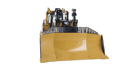 CAT D9 U-Blade cab detail