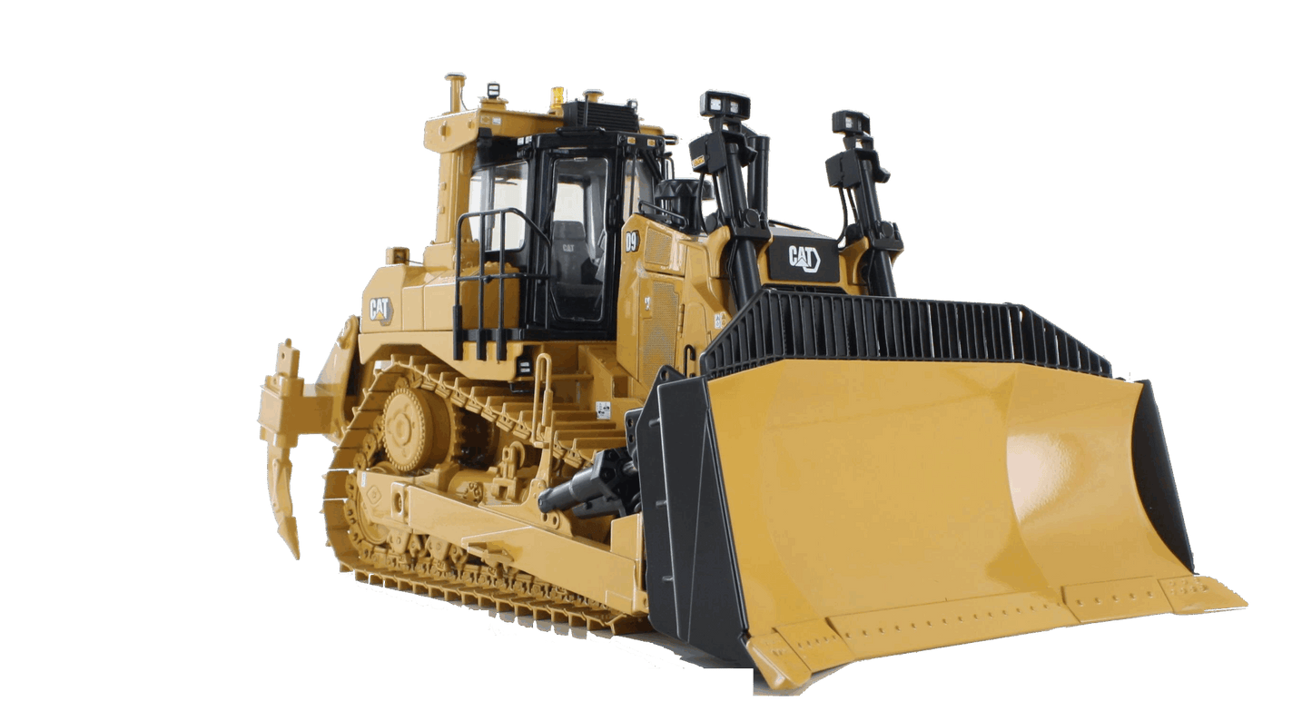 CAT D9 U-Blade track detail