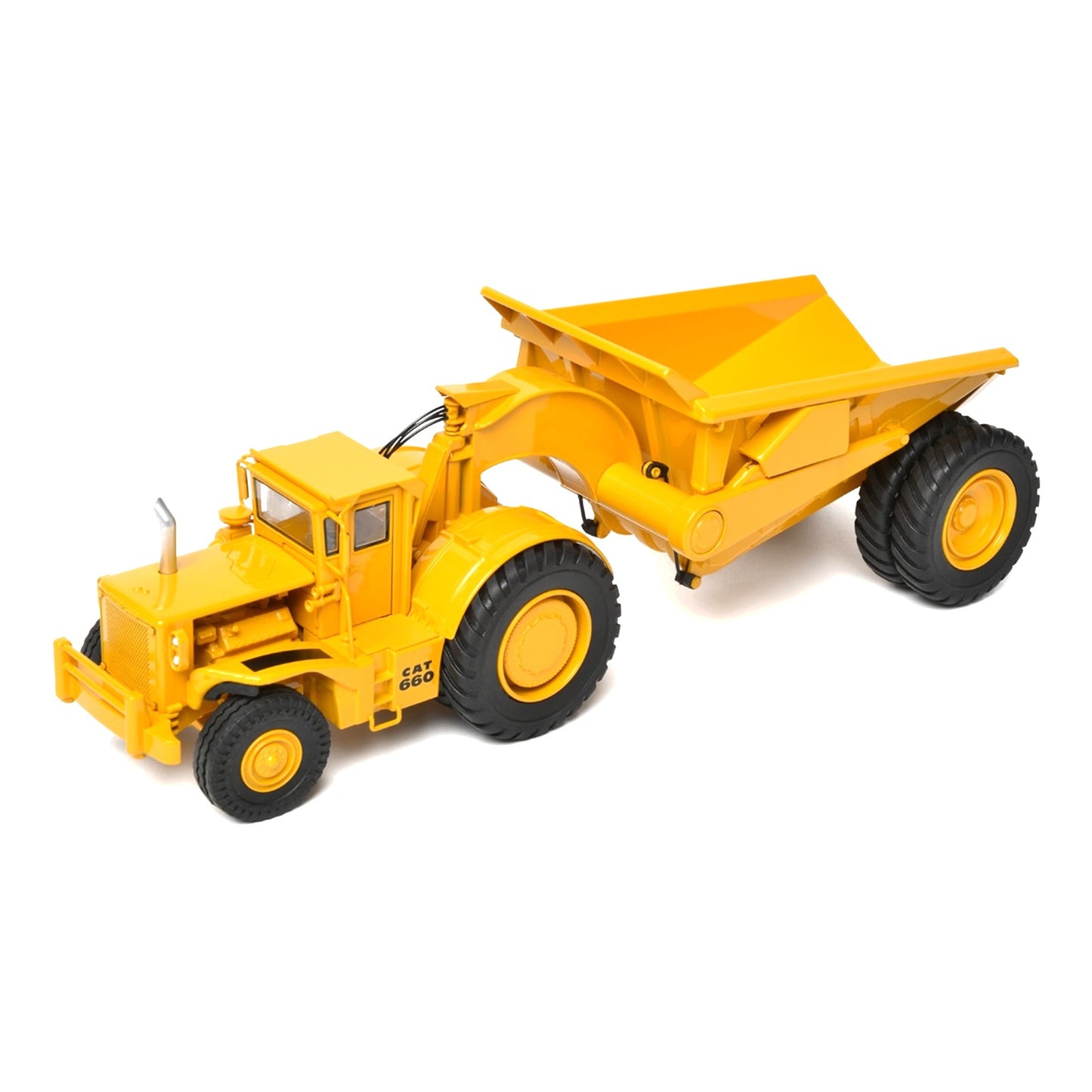 CAT PR660 with Rear Dump Trailer CCM 1:48 die cast model