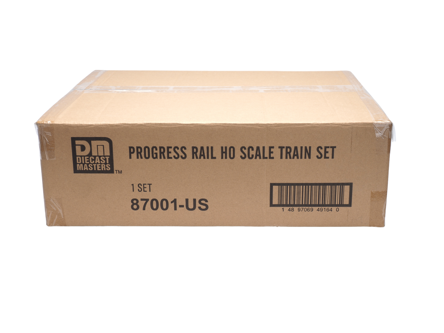 CAT Progress Rail HO Scale Train Set