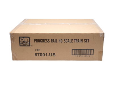 CAT Progress Rail HO Scale Train Set