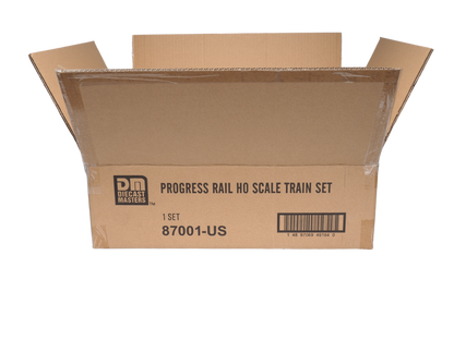 CAT Progress Rail HO Scale Train Set