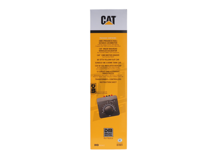 CAT Progress Rail HO Scale Train Set