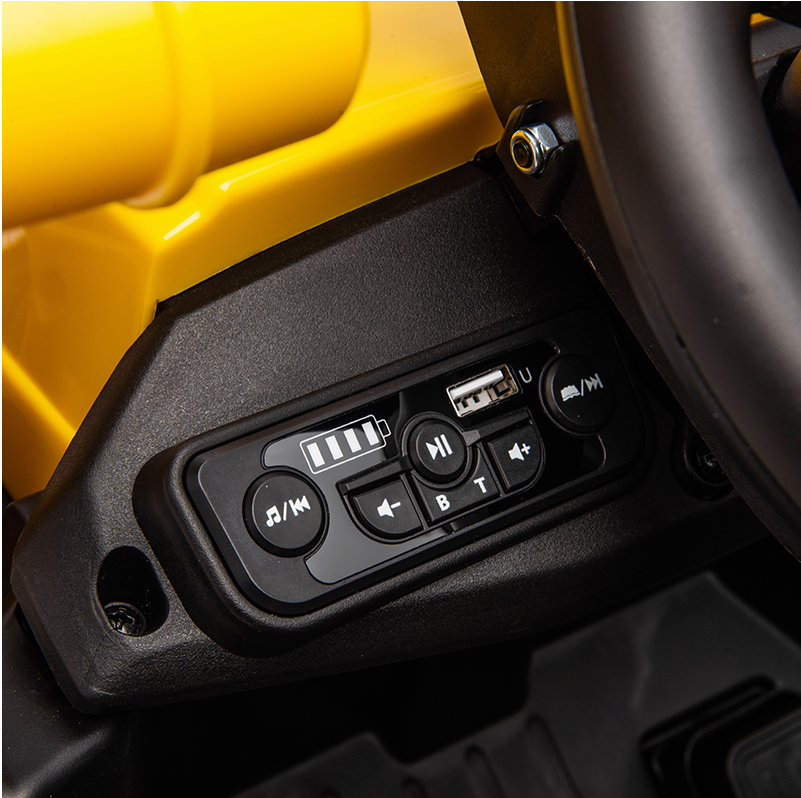 CAT Front End Loader Electric Ride On 12V Battery with Remote Control