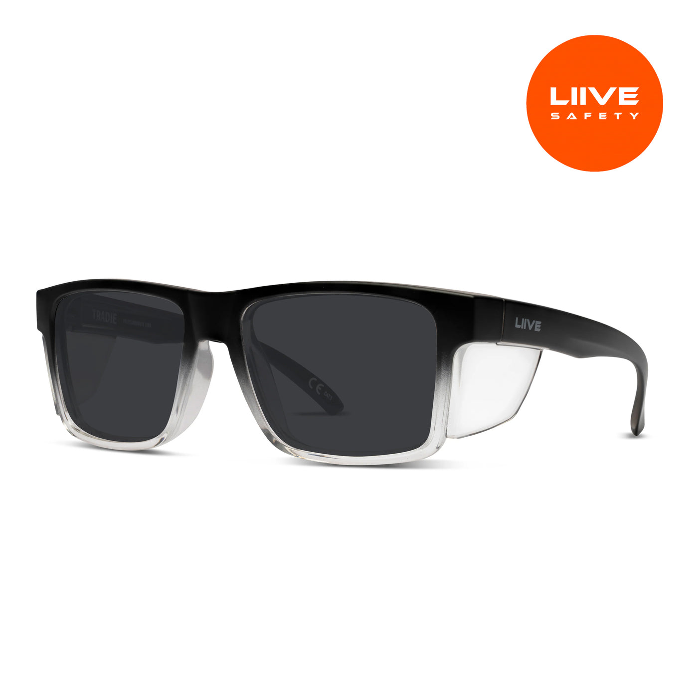 Liive Vision - Tradie Safety - Matt Black Fade