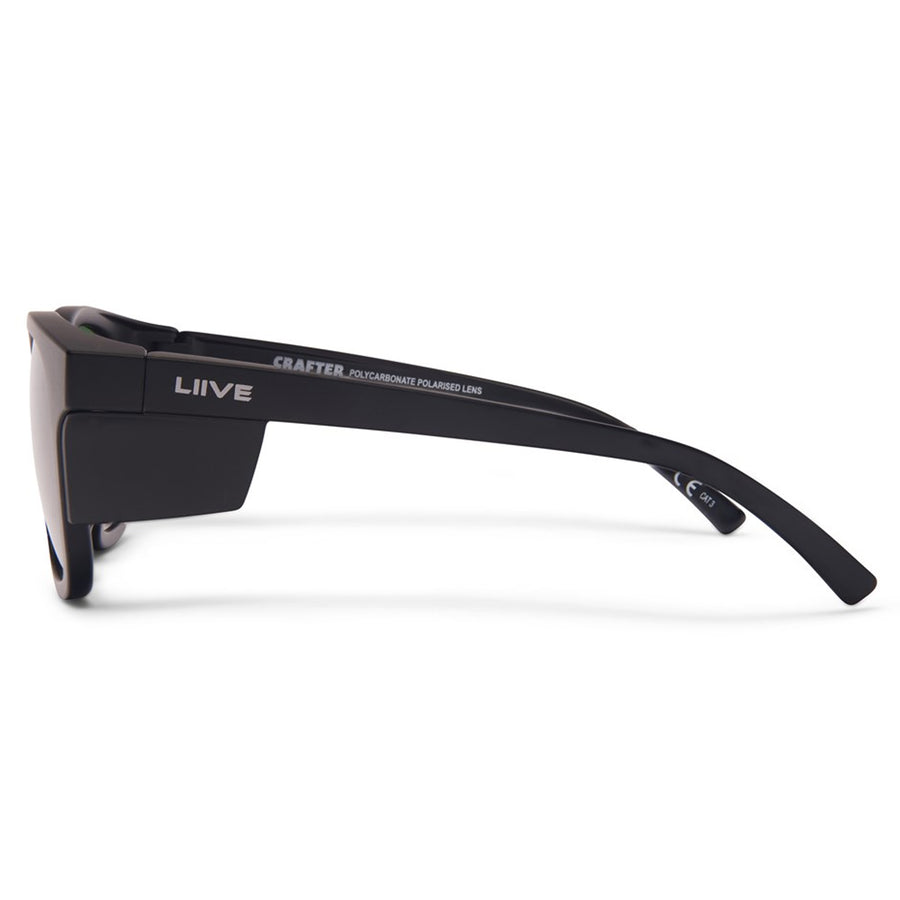 Liive Vision - Z Crafter Safety Xtal - Matt Black Polarised
