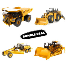 Big Beast Fleet Bundle: CAT 797F, 995, 24M and D11 Fusion 1:50 die cast