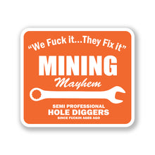 Semi-Pro Hole Diggers - Sticker