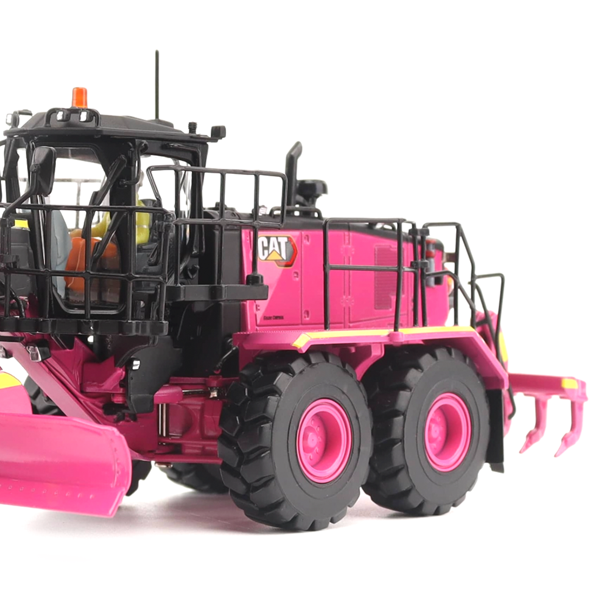 CAT 18 Motor Grader Pink Custom Edition 1:50