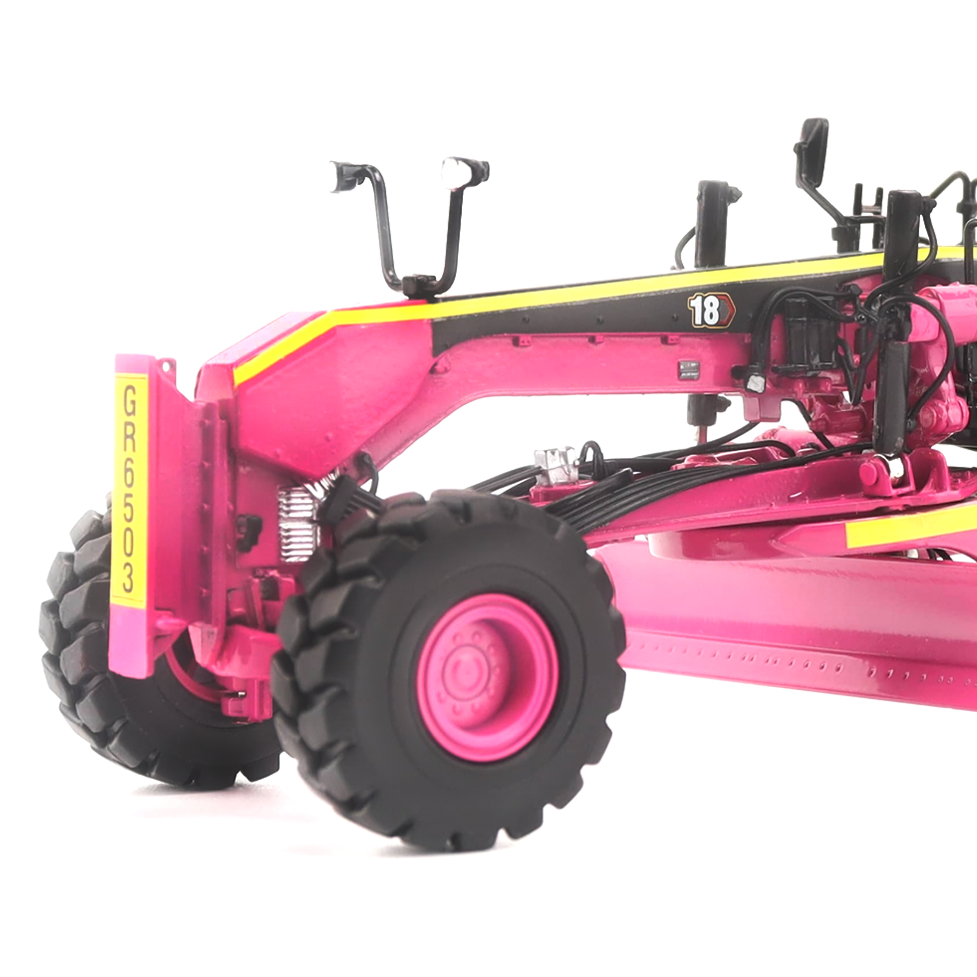 CAT 18 Motor Grader Pink Custom Edition 1:50
