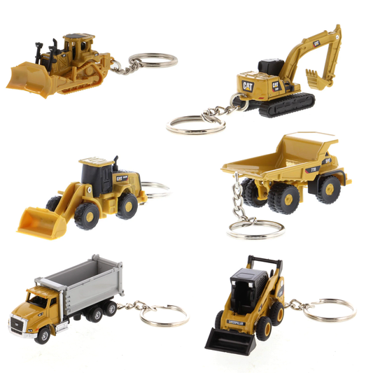 CAT Micro Mining Keychain 6-Pack