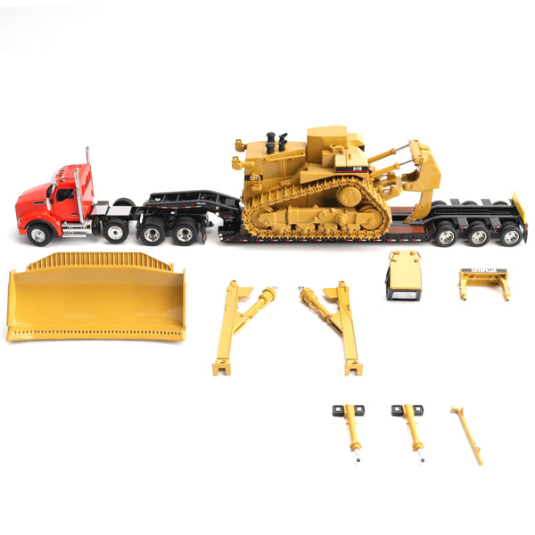 Kenworth T880 with Lowloader and D11R Core Classic Series 1:50 Scale D ...