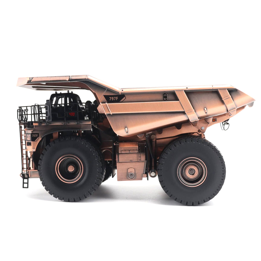 CAT Die Cast 797 Mining Truck Special Copper Finish 1:50